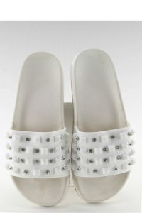 KLAPKI Z GUMOWYM PASKIEM TS168-8 WHITE