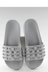 KLAPKI Z GUMOWYM PASKIEM TS168-8 GREY