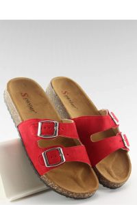 KLAPKI SCHOLKI KORKOWE G139 RED