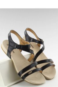 WYGODNE SANDAŁKI DAMSKIE 7SFE85945 BLACK