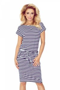 Sukienka Model 139-2 Navy/White