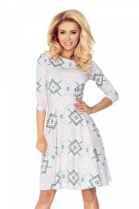 Sukienka Model 49-16 Pink Romby