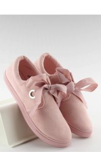 TRAMPKI WIĄZANE TASIEMKĄ JX49 PINK