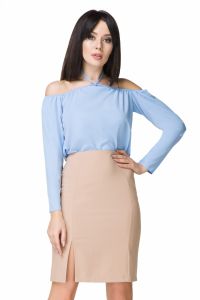 Spódnica model T201/2 Beige