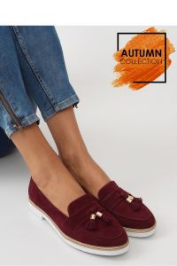 KLASYCZNE MOKASYNY DAMSKIE 7101 D. RED