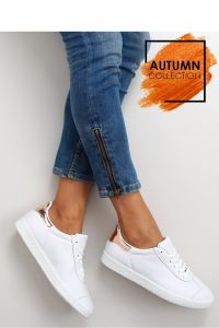 BUTY SPORTOWE Z METALIC STYLE 2056 WHITE / CHAMPAGNE