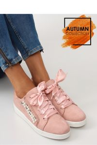 BUTY SPORTOWE Z PEREŁKAMI 7173 PINK