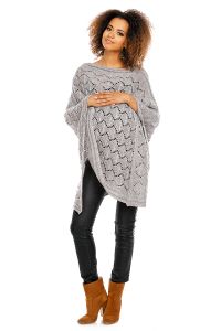 Poncho model 30012C Light Gray