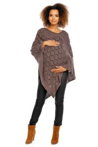 Poncho model 30012C Mocca