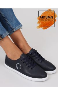 TRAMPKI Z UŚMIECHNIĘTĄ BUŹKĄ NB105 BLUE