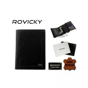 Portfel męski skórzany PC-104-BAR BLACK