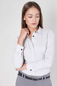 Koszula Damska Model Nuevo 9225 Light Grey