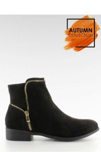 STYLOWE SZTYBLETY Z SUWAKAMI AB02-20 BLACK