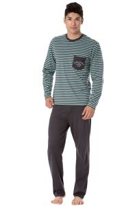 Piżama Męska Model SAM-PY 103 Blue