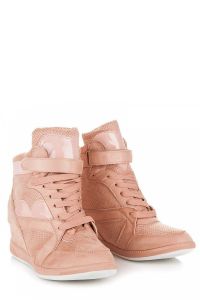 ZAMSZOWE SNEAKERSY 1299-20P Różowy