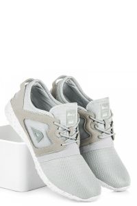 BUTY SPORTOWE NA WIĄZANIE 201621G_W Szary