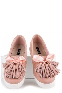 PÓŁBUTY BOHO 7176-20P Różowy