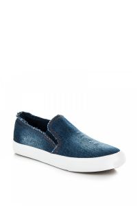 WYGODNE BUTY SLIP ON 7258N.JE Niebieski