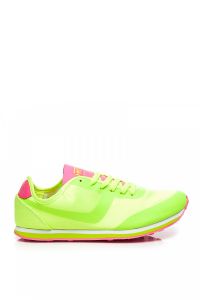 DWUKOLOROWE BUTY SPORTOWE 7ACH-86073GR_P Zielony