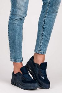 DAMSKIE BUTY SPORTOWE 905N Niebieski
