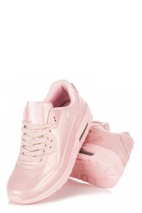 BUTY SPORTOWE Z POŁYSKIEM AB-60P Różowy