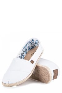 ESPADRYLE SLIP ON AH17-7918W Biały