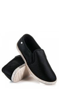 ESPADRYLE SLIP ON B796B Czarny