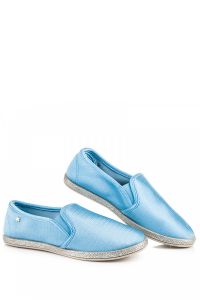 ESPADRYLE SLIP ON B796L.BL Niebieski