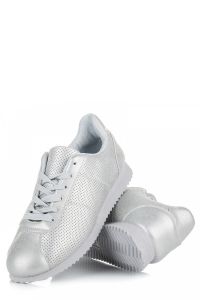 AŻUROWE BUTY SPORTOWE BL95G Szary