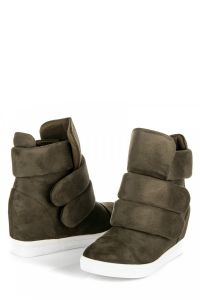 MODNE SNEAKERSY H6506A.GR Zielony