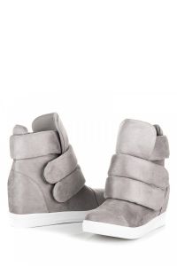 MODNE SNEAKERSY H6506G Szary