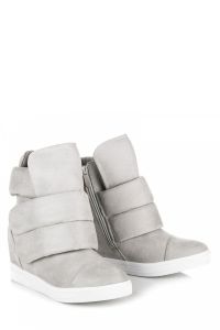 MODNE SNEAKERSY H6506L.G Szary