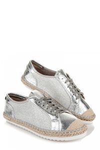 TEKSTYLNE PÓŁBUTY ESPADRYLE HSYFA11S Szary
