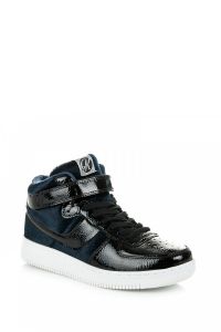 LAKIEROWANE BUTY SPORTOWE K1631506NE Niebieski