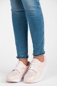 BUTY SPORTOWE Z KRYSZTAŁKAMI K1730302ROSA Różowy
