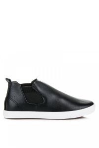 WYSOKIE SLIPONY MZ-36B Czarny