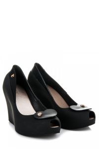MELISKI NA KOTURNIE OPEN TOE S31-1B Czarny