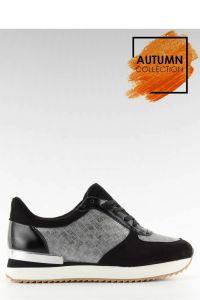 BUTY SPORTOWE NA WYSOKIEJ PODESZWIE BS0702 BLACK