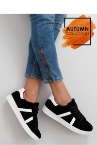 ZAMSZOWE TRAMPKI DAMSKIE B881 BLACK
