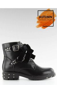 STYLOWE BOTKI Z ĆWIEKAMI CLS-29 BLACK