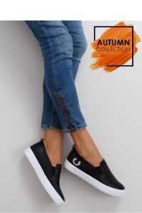 LICOWE SLIPONY Z HAFTEM 3155 BLACK