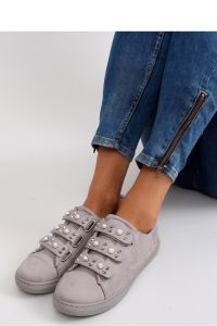 TRAMPKI Z PEREŁKAMI L1078 GREY