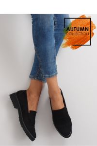 MOKASYNY DAMSKIE WYSOKA PODESZWA F173P BLACK