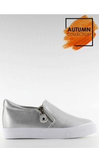 SLIPON NA UKRYTYM KOTURNIE 3161 SILVER