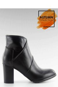 BOTKI DAMSKIE NA OBCASIE BG-65 BLACK