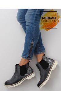 BOTKI SZTYBLETY W SPORTOWYM STYLU 857-PA BLACK
