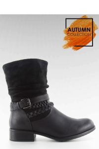 BOTKI W MILITARNYM STYLU 632-PA BLACK
