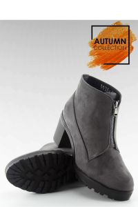 BOTKI ZAMSZOWE NA OBCASIE 669-4 GREY