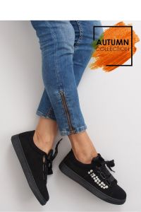 TRAMPKI Z PEREŁKAMI H99-11 BLACK