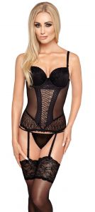 Suspendertop and string 80B/black